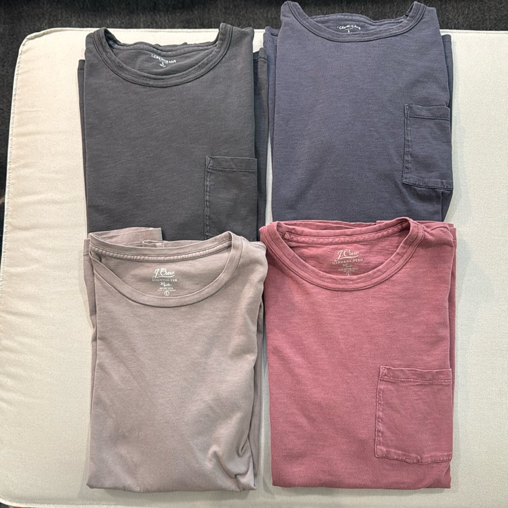 Bundle of 4 J Crew T Shirts